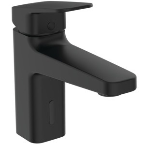 Ideal Standard Waschtischarmatur Ceraplan iX H90 PushOpen Hybrid, Sensor, Bluestart, Silk Black, BD