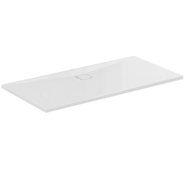 Ideal Standard Rechteck-Brausewanne Ultra Flat Evo 1600x800x35mm Weiß Alpin, T543301