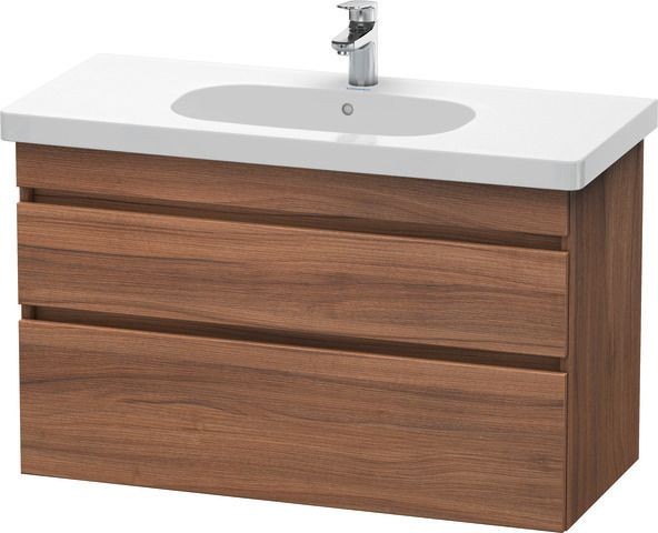 Duravit DuraStyle Waschtischunterbau wandhängend Nussbaum Matt 1000x453x610 mm - DS648507979