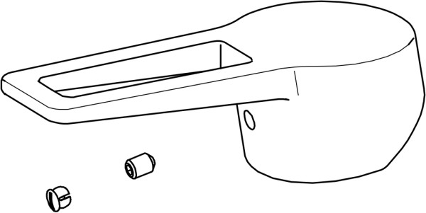Hansa Bügelhebel Twist komplett, 59913911