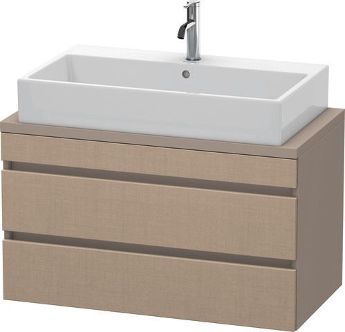 Duravit DuraStyle Konsolenwaschtischunterbau wandhängend Leinen & Basalt Matt 900x478x512 mm - DS530