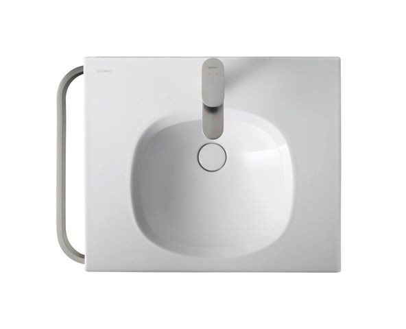 Duravit Wave Einhebel-Waschtischmischer Edelstahl Gebürstet 52x166x171 mm - WA1020001070