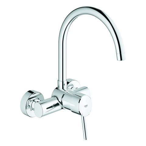 GROHE EH-SPT-Batterie Concetto 32667 Wandmontage chrom