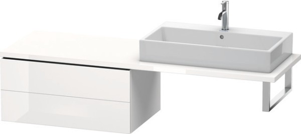 Duravit L-Cube Unterschrank für Konsole Weiß Hochglanz 820x547x400 mm - LC583902222