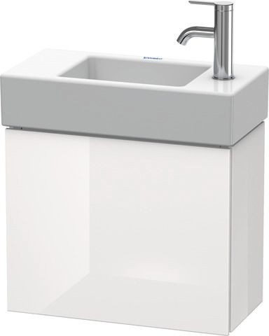 Duravit L-Cube Waschtischunterbau wandhängend Weiß Hochglanz 480x240x400 mm - LC6246L2222