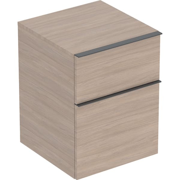 Geberit iCon Seitenschrank, 2 Schubladen
