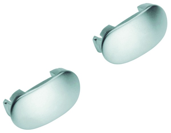 Grohe Abdeckkappe 02490 für Griff 2 Stück mattchrom, 02490P0M