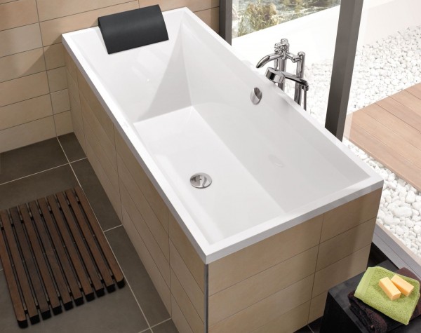 Villeroy & Boch Badewanne Squaro 1694 x 744 mm weiß alpin, UBQ170SQS2V-01