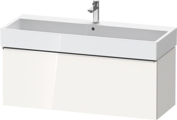 Duravit D-Neo Waschtischunterbau wandhängend Weiß Hochglanz 1184x442x440 mm - DE4275010220000