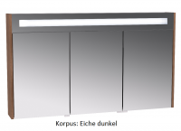 VitrA Spiegelschrank VitrA Spiegelschrank VitrA S20, 1200x150x700 mm Korpus Anthrazit,Dekor, 82252