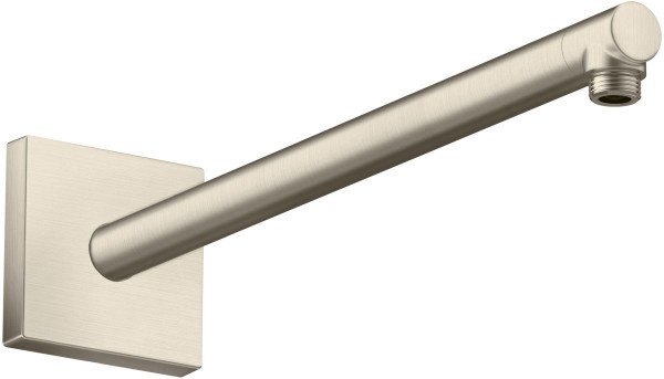 Hansgrohe Brausearm DN15 390mm eckig Axor Brushed Nickel