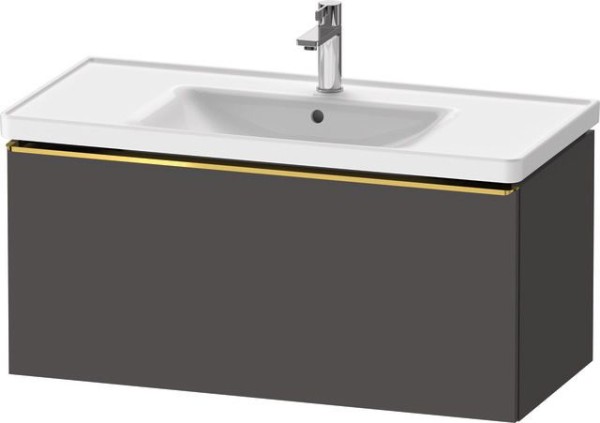 Duravit D-Neo Waschtischunterbau wandhängend Graphit Matt 984x452x440 mm - DE4256034490000
