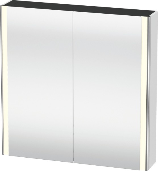 Duravit XSquare Spiegelschrank Weiß 800x155x800 mm - XS7112018180000