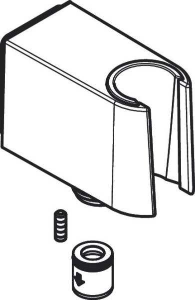 Hansgrohe Brausehalter FixFit Porter chrom , 94695000