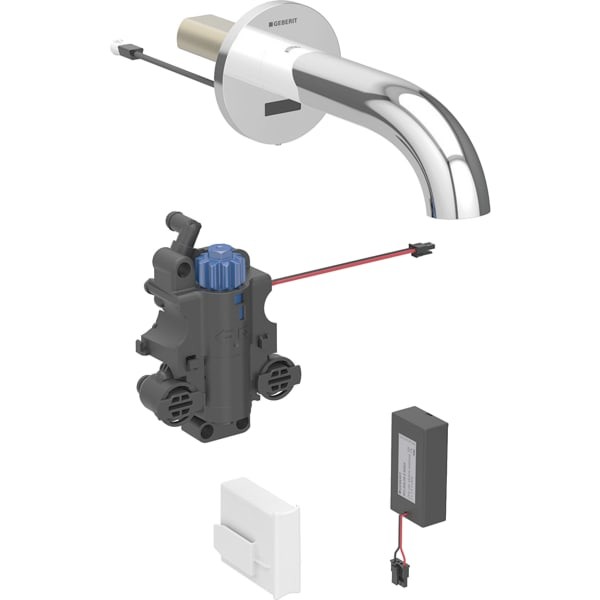 Geberit Piave Waschtisch-Armatur, Wandmontage, Batterie