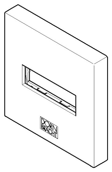 Dornbracht Abdeckung Ersatzteile 90277803500 60 x 60 x 9 mm Cyprum