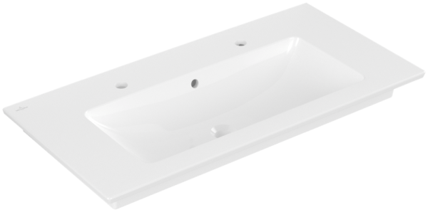 Villeroy & Boch Schrankwaschtisch Venticello, 4104AKR1, B: 1000, T: 500mm,Weiß Alpin CeramicPlus
