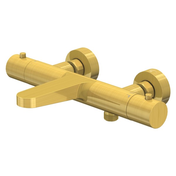 Steinberg Serie 340 Wanne/Brause-AP-Thermostat 1/2", brushed gold, 3403100BG