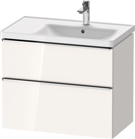 Duravit D-Neo Waschtischunterbau wandhängend Weiß Hochglanz 784x452x625 mm - DE4358010220000