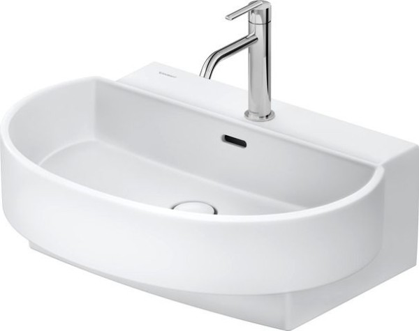 Duravit Balcoon Waschtisch 650x480, mit Überlauf, mit Hahnloch,