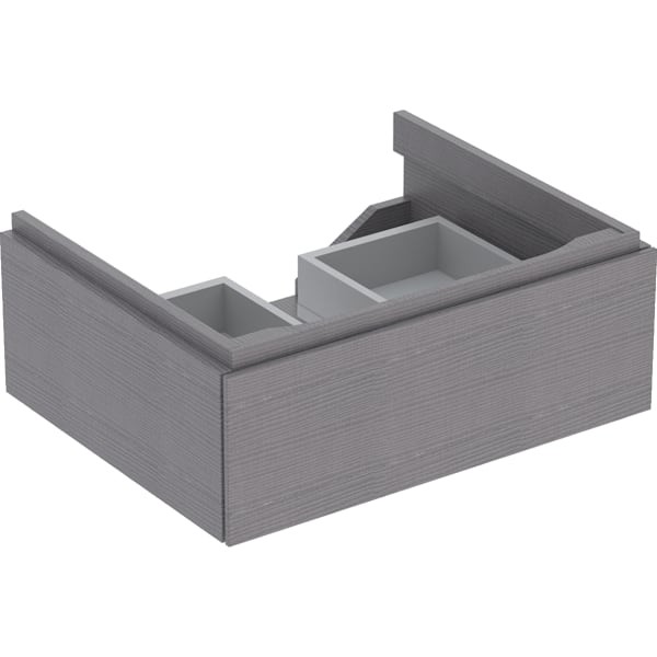 Geberit Xeno2 Unterschrank f. Waschtisch, 1 Schublade 58x22x46,2cm, sculturagrau, 500505431