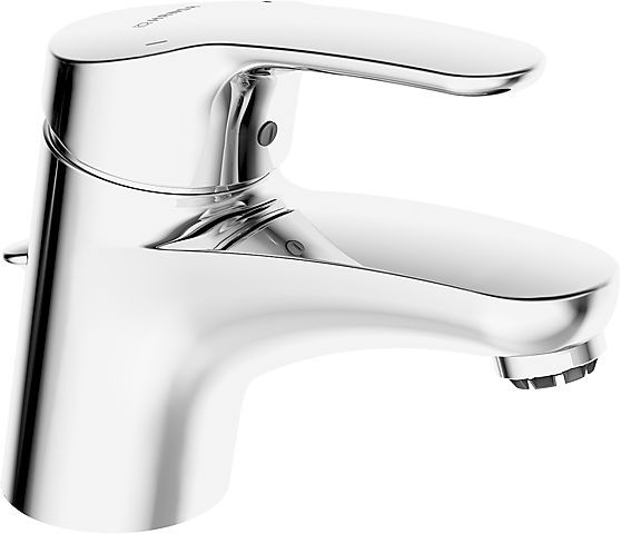 Hansa Waschtisch-Einhand-Einlochbatterie Hansamix 0132, Niederdruck, verchromt