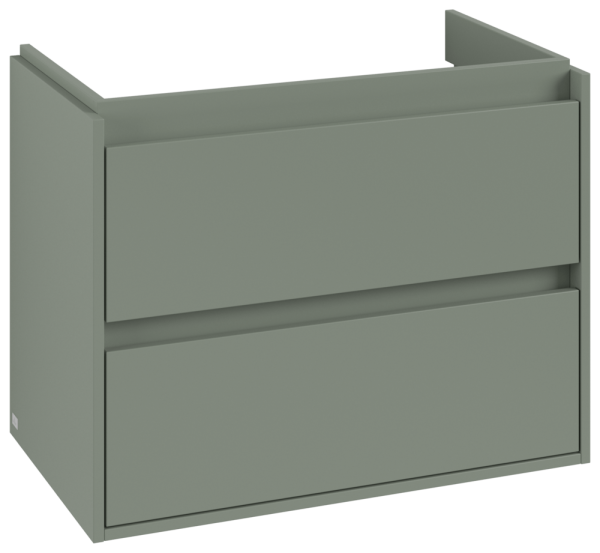 Villeroy & Boch Waschtischunterschrank Skyla C79600 772x596x439mm 2 Ausz. Waschtisch mittig Soft Gre