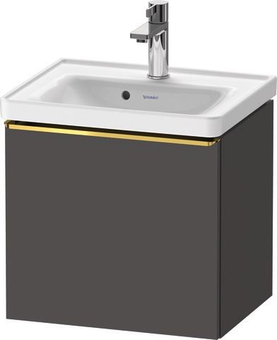 Duravit D-Neo Waschtischunterbau wandhängend Graphit Matt 484x372x440 mm - DE4248034490000