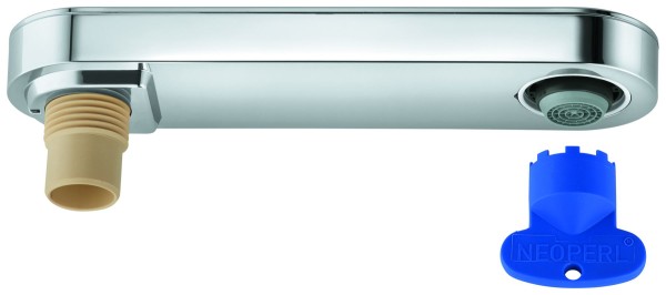 GROHE Auslaufbrause 48454 mit herausziehbarem Auslauf chrom, 48454000