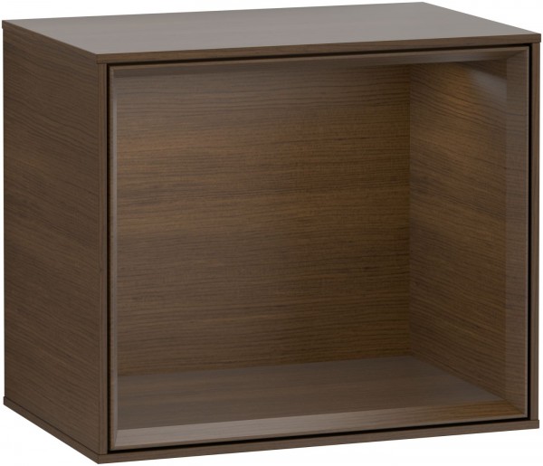 Villeroy & Boch Regalmodul Finion G580 418x356x270mm mit Wandbeleuchtung, G580GNGN