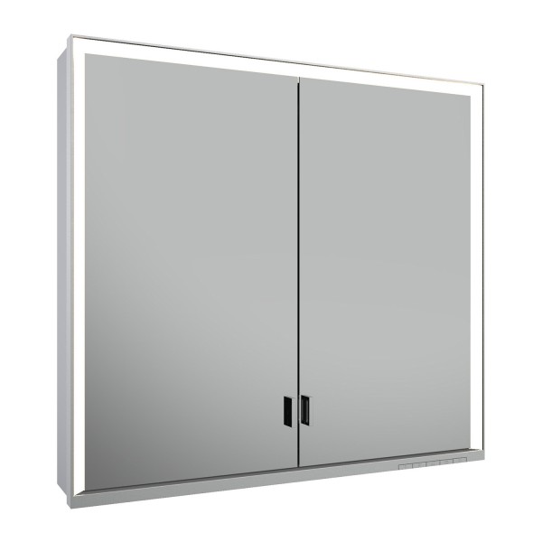 Keuco Spiegelschrank Royal Lumos, ohne Ablagefläche, Vorbau, 800x735x165mm, 14302172301