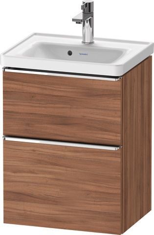 Duravit D-Neo Waschtischunterbau wandhängend Nussbaum Matt 484x372x625 mm - DE4350010790000