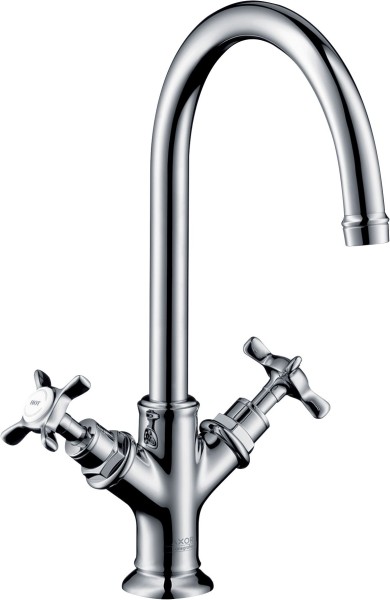 Hansgrohe Zweigriff Waschtischarmatur Axor Montreux chrom, 16502000