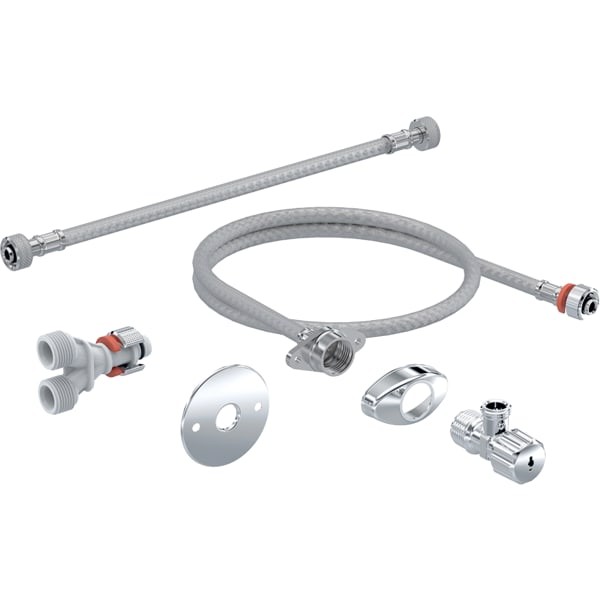 Geberit Fertigmontage-Set für AquaClean Aufsätze und Komplettanlagen für Unterputz-Spülkasten