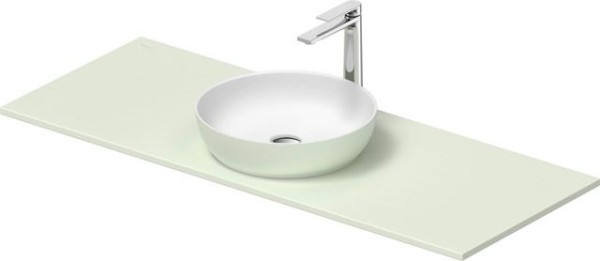 Duravit Sivida SET, Aufsatzbecken r.400 B.Aussen: blassgrün matt