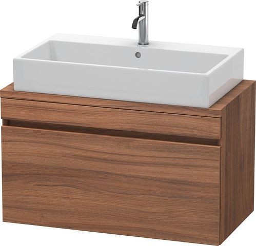Duravit DuraStyle Konsolenwaschtischunterbau wandhängend Nussbaum Matt 900x478x512 mm - DS530307979