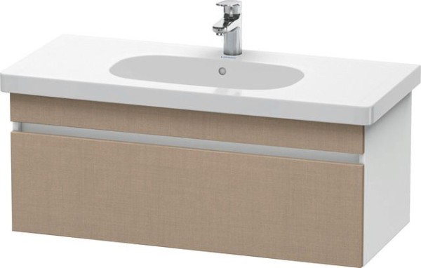Duravit DuraStyle Waschtischunterbau wandhängend Leinen & Weiß Matt 1000x453x398 mm - DS638507518