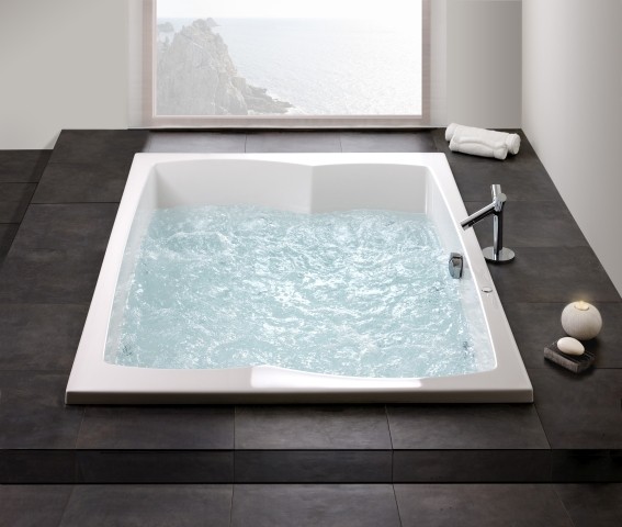 Hoesch Badewanne Largo 2000x1400, weiß