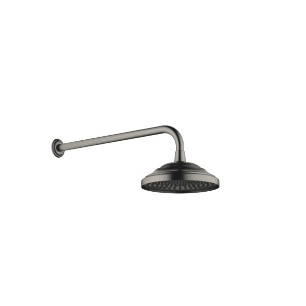 Dornbracht Regenbrause mit Wandanbindung MADISON 28545977 200 mm Dark Platinum gebürstet