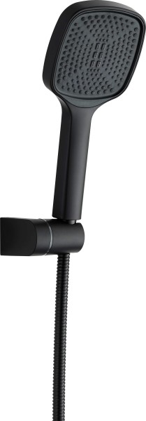 Neuesbad Serie 260 1-Punkt-Duschset, Schwarz