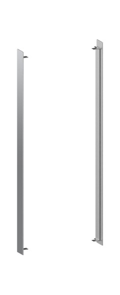 Keuco Seitenelemente r. und links, 14394, f. Halbeinbau, 50x735x3mm, verspiegelt, 14394000001