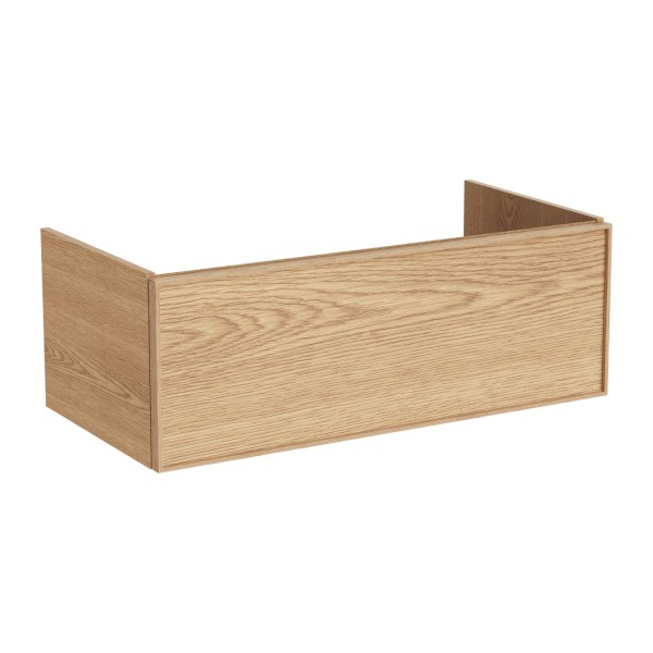 VitrA New Metropole Edge Waschtischunterschrank mit 1 Vollauszug 98 x 49 x 35 cm (BxTxH),67363