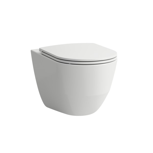 LAUFEN Wand-Tiefspül-WC Pro Comfort 360x560 Ausf. erhöht spülrandlos, LCC weiß, H8219624000001