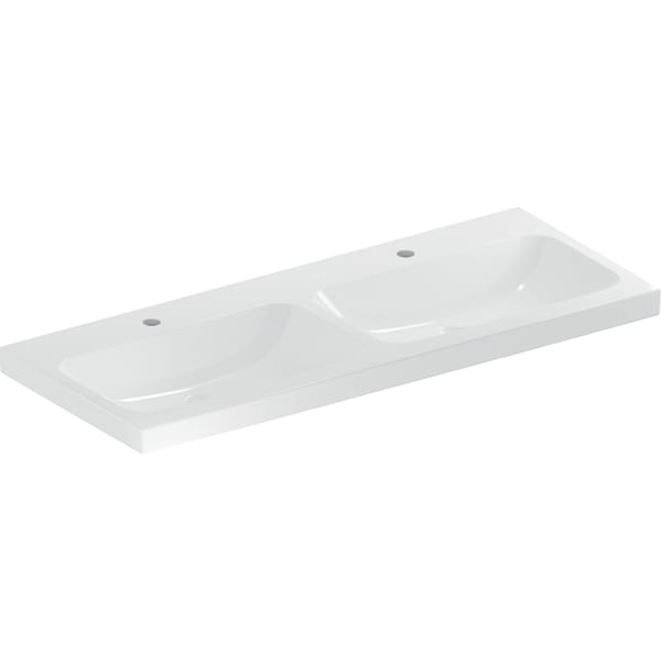 Geberit iCon Light Doppelwaschtisch 120x48cm