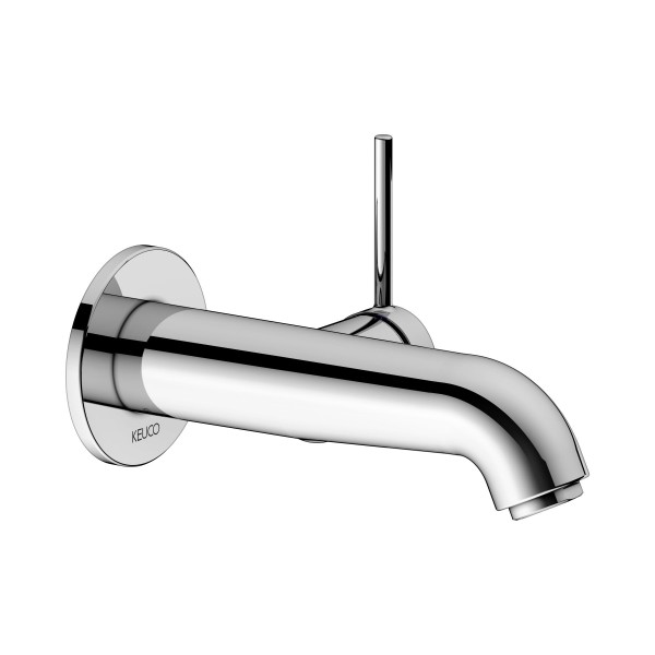 Keuco IXMO Soft Unterputz-Einhebel-Waschtischmischer, rund, Ausladung: 165 mm, chrom