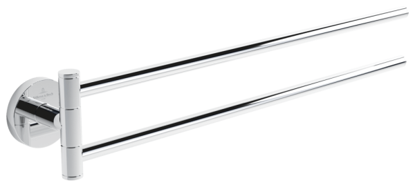Villeroy & Boch Handtuchhalter zweiarmig Elements - Tender 53x427x80mm Chrom