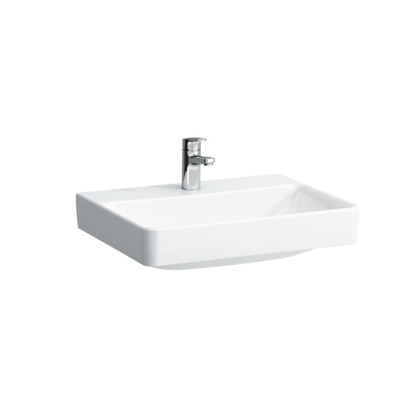 LAUFEN Waschtisch LAUFEN Pro S, 600x465, ohne Hahnloch, mit Überlauf, weiß, 81096.3, 8109630001091