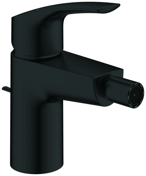 GROHE Bidetarmatur Eurosmart 32929_3 Zugstangen-Ablaufgarnitur matt black, 329292433