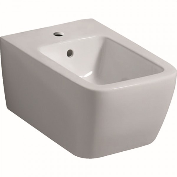 Geberit it! Bidet, 231910600, wandhängend, T: 54 cm, B: 35 cm, weiss mit Keratect