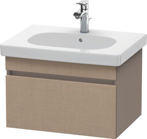 Duravit DuraStyle Waschtischunterbau wandhängend Leinen & Basalt Matt 600x453x398 mm - DS638307543